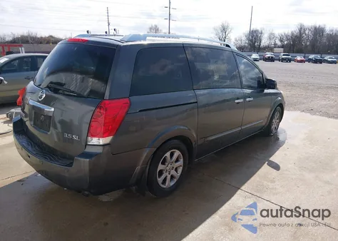 2008 Nissan Quest 3.5 Sl z USA, uszkodzony, nr VIN 5N1BV28U18N117559